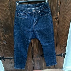 Zara drop crotch hipster jeans size 10 over size cool retro